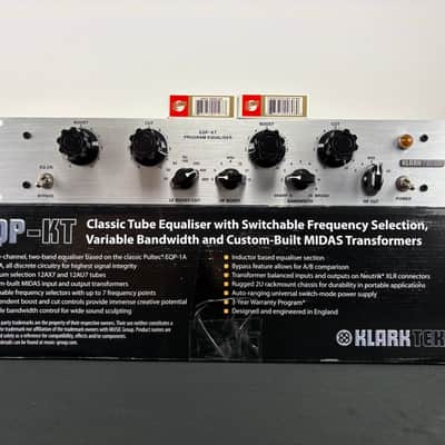 Klark Teknik EQP-KT Classic Tube Equalizer | Reverb