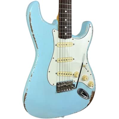 Fender MJT 62 Reissue Stratocaster - Sonic Blue - Heavy Relic image 2