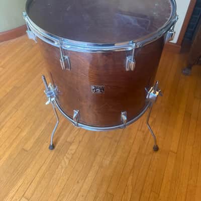 RARE Tama Superstar Mahogany 20 x 18" Floor Tom Drum image 12
