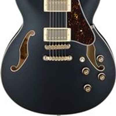 Ibanez Artcore AS73G Semihollow Guitar Black Flat image 1