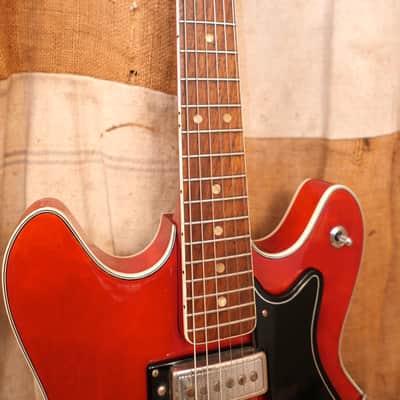Hagstrom Viking 1960's Cherry Red image 6
