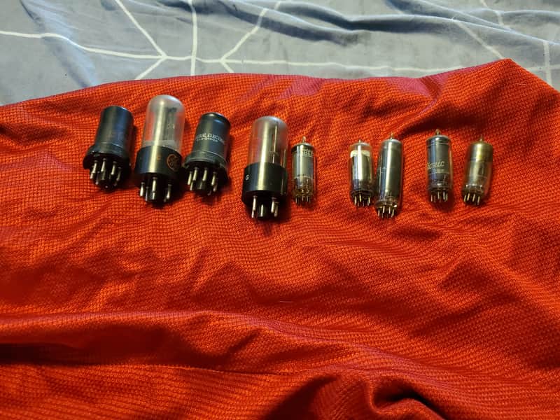 GE And Other Unkown 50s Tubes Out Of 50s Radios image 1