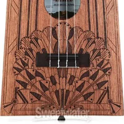 Kala Cigar Box Art Deco Concert Uke image 2