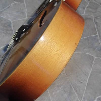 vintage KLIRA Triumphator archtop Jazz GUITAR  Gitarre Germany 1960s image 22
