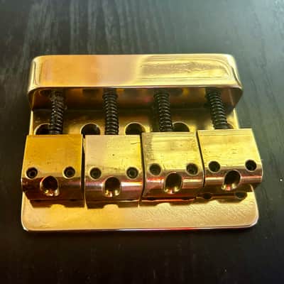 Kahler? Gary Kahler? Brass Factory?  High Mass Full Brass Bass Bridge 1970s - 1980s - Brass image 1
