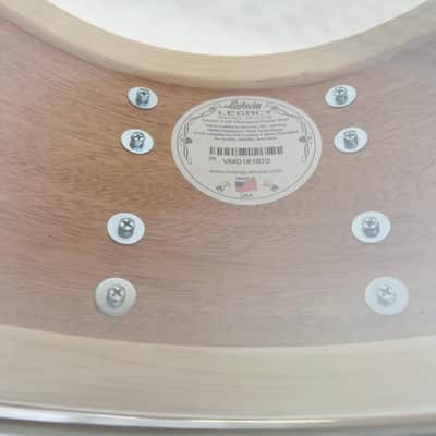 Ludwig Legacy Mahogany 8x14" Snare Drum (Blue Sparkle) image 5