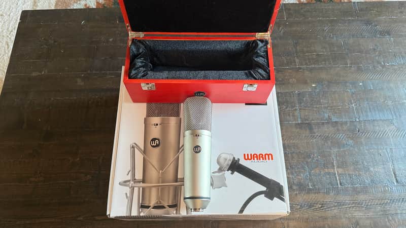 Warm Audio WA-87 R2 Large Diaphragm Multipattern Condenser Microphone 2020 - Present - Nickel image 1