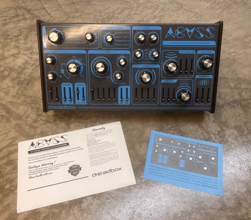 Dreadbox Abyss 4-Voice Analog Synthesizer | Reverb