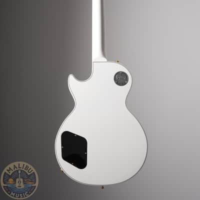 Gibson Les Paul Custom Alpine White with case image 4