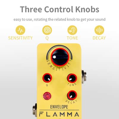 FLAMMA FC11 Envelop Auto Wah Pedal Free Fast Shipment,price include the import duty for US buyer image 6