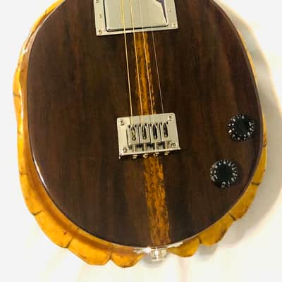 Turtle Shell 4 string electric tenor guitar image 8