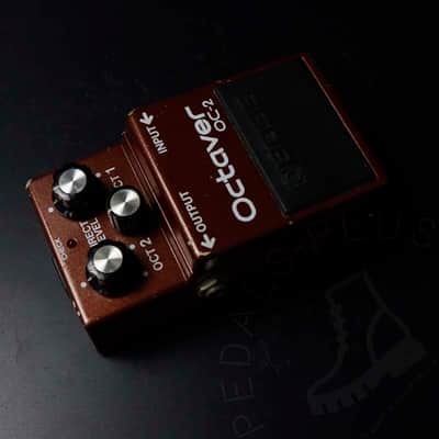 Boss OC-2 Octaver (Black Label) 1982 - 1984 - Brown image 4