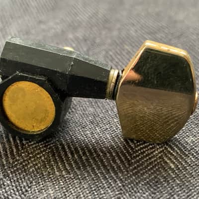 Schaller ? Bass Side Tuner Black & Gold image 1