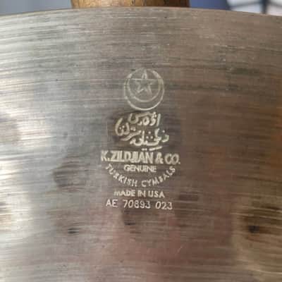 Zildjian 22" K Constantinople Medium Ride Cymbal image 5
