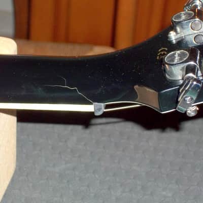 Hagstrom Ultra Max Golden Eagle Burst seymour duncans gator case damaged image 10