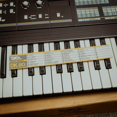 1980s SIEL DK 80 Synthesizer image 5