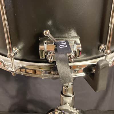 Immagine Steve Ferrone's, Tom Petty and the Heartbreakers, Beier - 7.5x15" Black Steel Snare Drum - 17