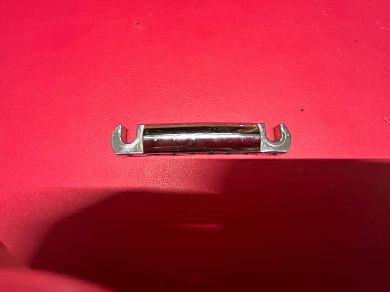 Gibson Melody Maker Wraparound Bridge - Non-Compensated 50's style 2011 - Chrome image 1