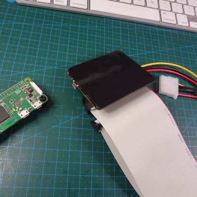 Akai Sampler PiScsi Pi Zero W - internal installation - asembld V2.7 New! image 5