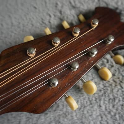 Kunishima NM8 Bowl Back Mandolin w/ Hard Case Vintage Japan image 11