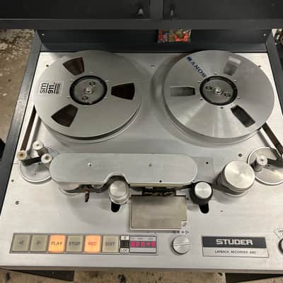 Studer A80 1" video layback Reel to Reel tape deck. SERVICED! image 4