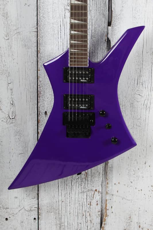 Jackson X Series Kelly KEX Solid Body Electric Guitar Deep Purple Metallic image 1