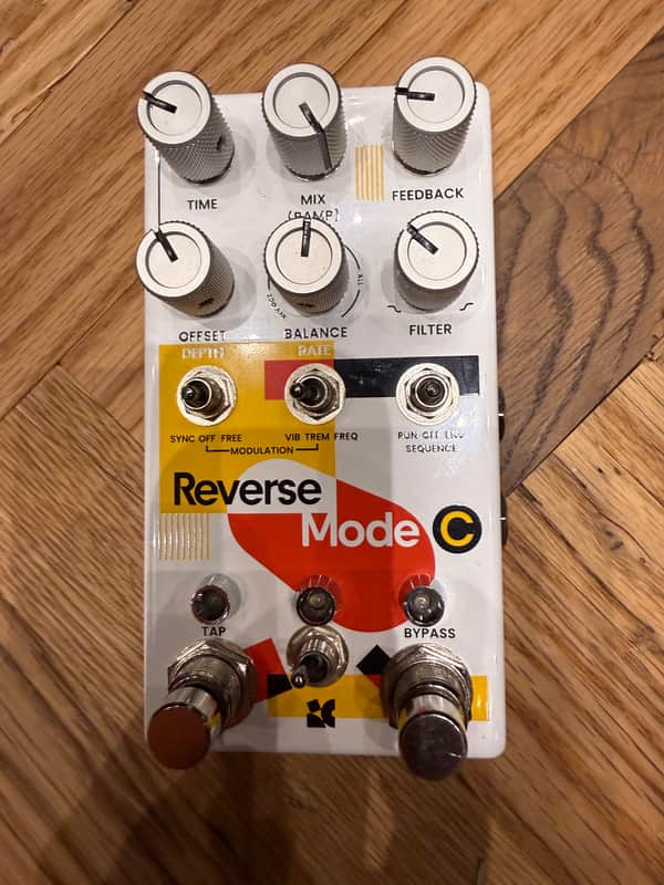 Chase Bliss Audio Reverse Mode C 2023 - White Graphic image 1