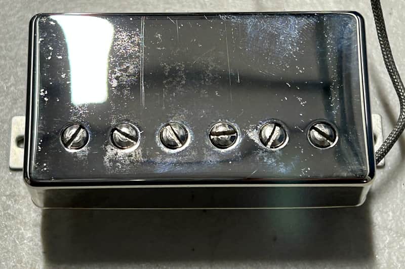 Gibson Custom Shop Burstbucker BB2 PAF Pickup with Nickle Cover Long Lead image 1