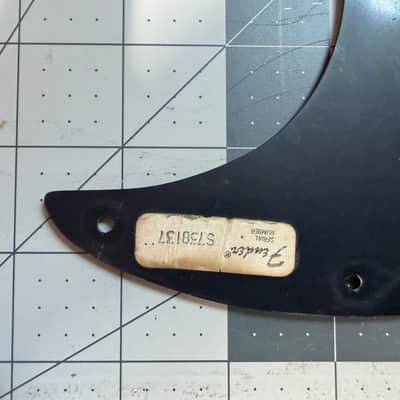Vintage Fender Jazz Bass Pickguard 1977-1978 - Black image 5