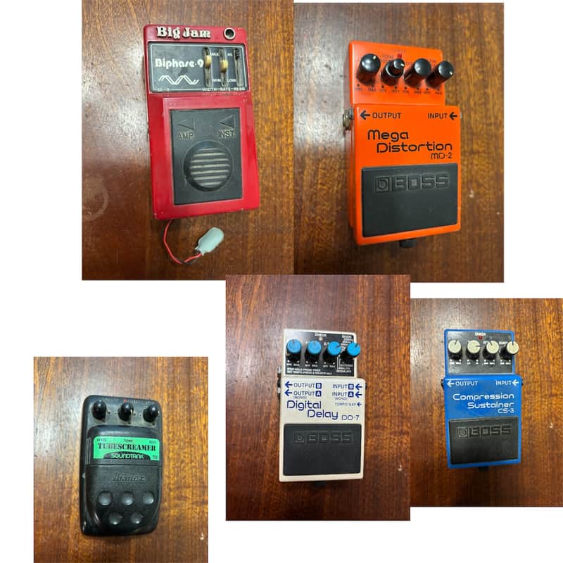 Boss effect pedals for guitars image 1