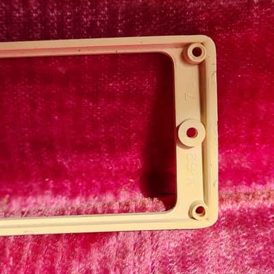 MINT 1958 Gibson Les Paul standard white pickup ring surround - ORIGINAL image 10
