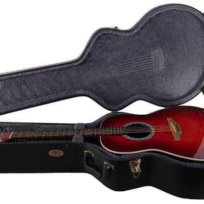 1996 Ovation 1711 Standard Balladeer Cherry Burst image 7