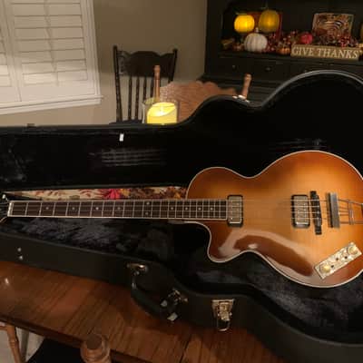 Left Handed Hofner 500/2 Club Bass image 1