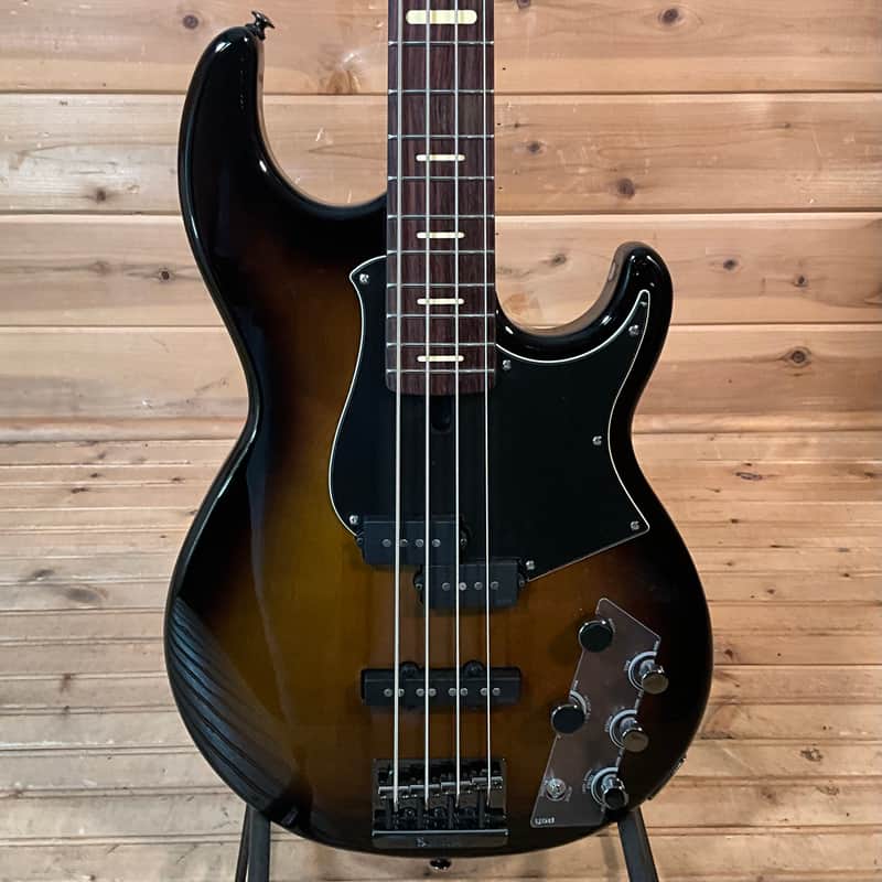Yamaha BB734A 4-String Electric Bass Guitar - Dark Coffee Sunburst image 1