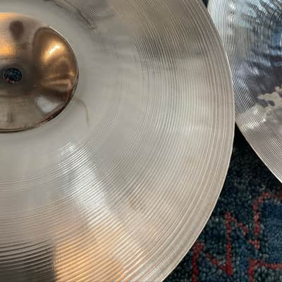 Sabian 14" AAX Medium Hi Hats Brilliant image 4