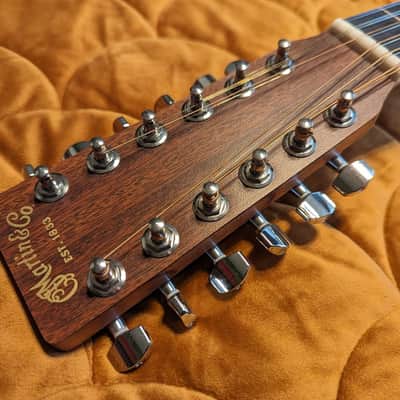 Martin Custom X Series 12 String 2010s - Natural with hardshell case image 4