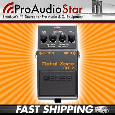 Boss MT-2 Metal Zone Distortion Pedal - Open Box image 4