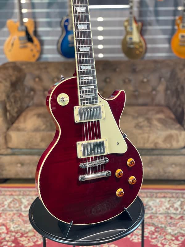Immagine Maybach Lester Wild Cherry 60s Slim Taper Aged incl. Case + NEW. + 3,257 kg - 1