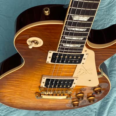 Gibson Jimmy Page Les Paul Signature 1998 - Sunburst Highly figured top image 3