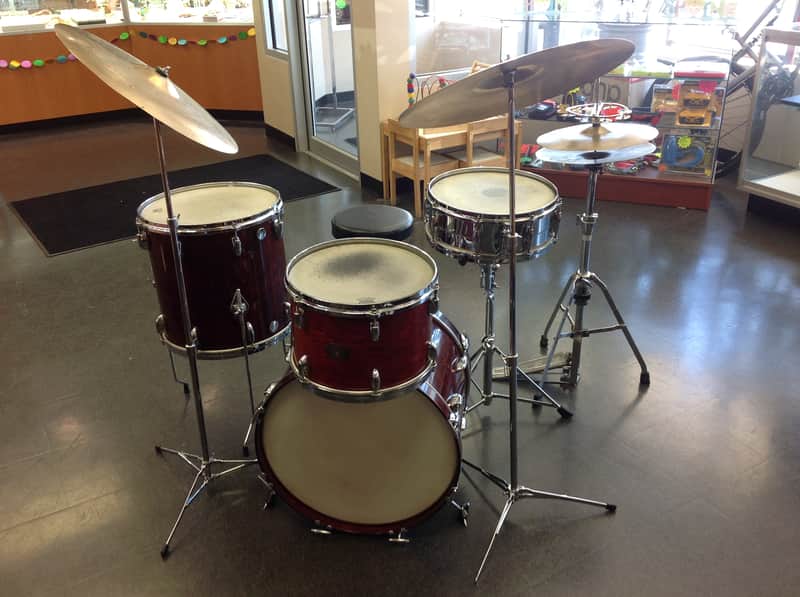Gretsch Vintage 1970 Full Drum Kit image 1