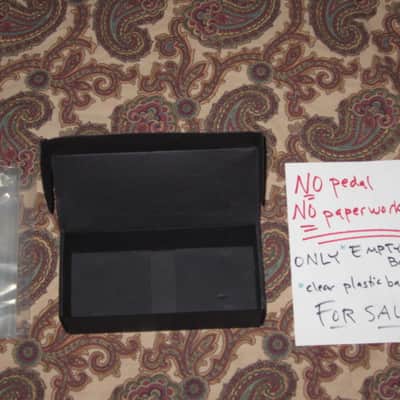 used (less than light average wear) MXR EMPTY Box (+ clear plastic baggie) ONLY for CSP-001X Variphase Pedal (NO pedal / NO paperwork) late 2000s-mid 2010s (lid, front, & bottom sides have most of the visible imperfections) image 4