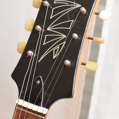 Astro Semi Acoustic – RARE 1960s German Vintage Archtop Jazz Guitar Gitarre Hopf image 11