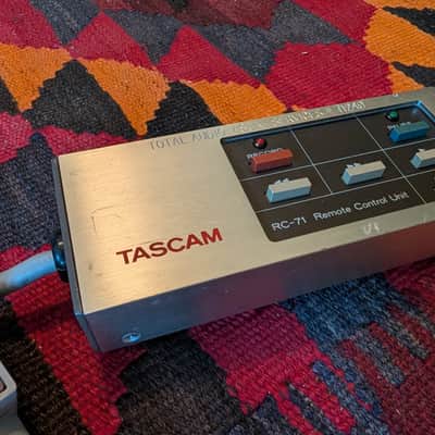 TASCAM RC-71 Remote Control TESTED (For TASCAM 22-4, 32, 34B, 42, 42N, 44, 44OB, 48, 48-OB, & 34B / 112, 122 MKII, 122, 133 & 234) image 3