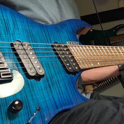 Kiesel Vader VM7 2019 Translucent aqua burst image 2
