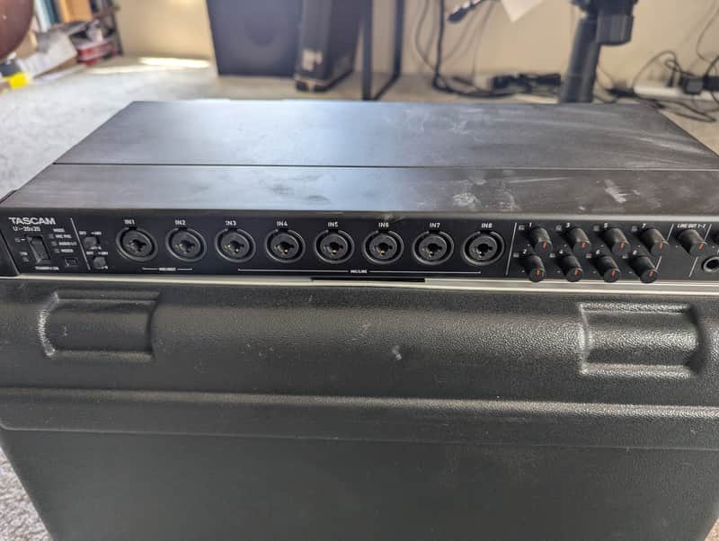 TASCAM Celesonic US-20x20 USB 3.0 Audio Interface 2010s - Black image 1