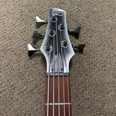 Ibanez SR305E 5-String Electric Bass Midnight Gray Burst image 8