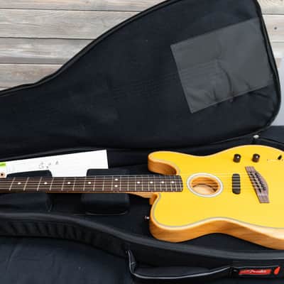 Fender Acoustasonic Player Telecaster 2021 - Present - Butterscotch Blonde image 9