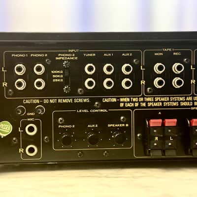 πΆβ¨ Pioneer SA-9100 Vintage Integrated Amplifier w/ Original Wood Case β Serviced, Cleaned, Complete image 14