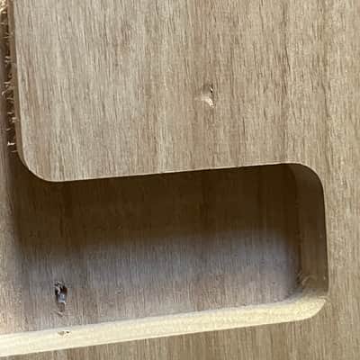lefty Fender American mod shop Telecaster Deluxe guitar body unfinished image 3