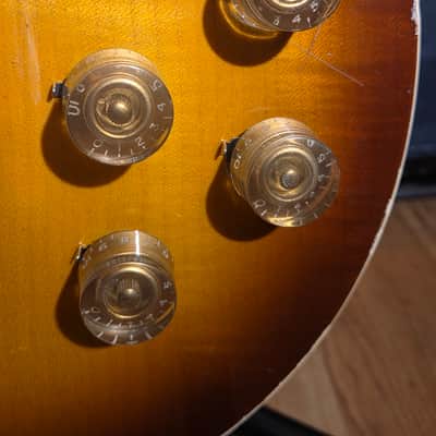 Vintage 1970s Jadee LP-Copy Electric Guitar Sunburst image 7